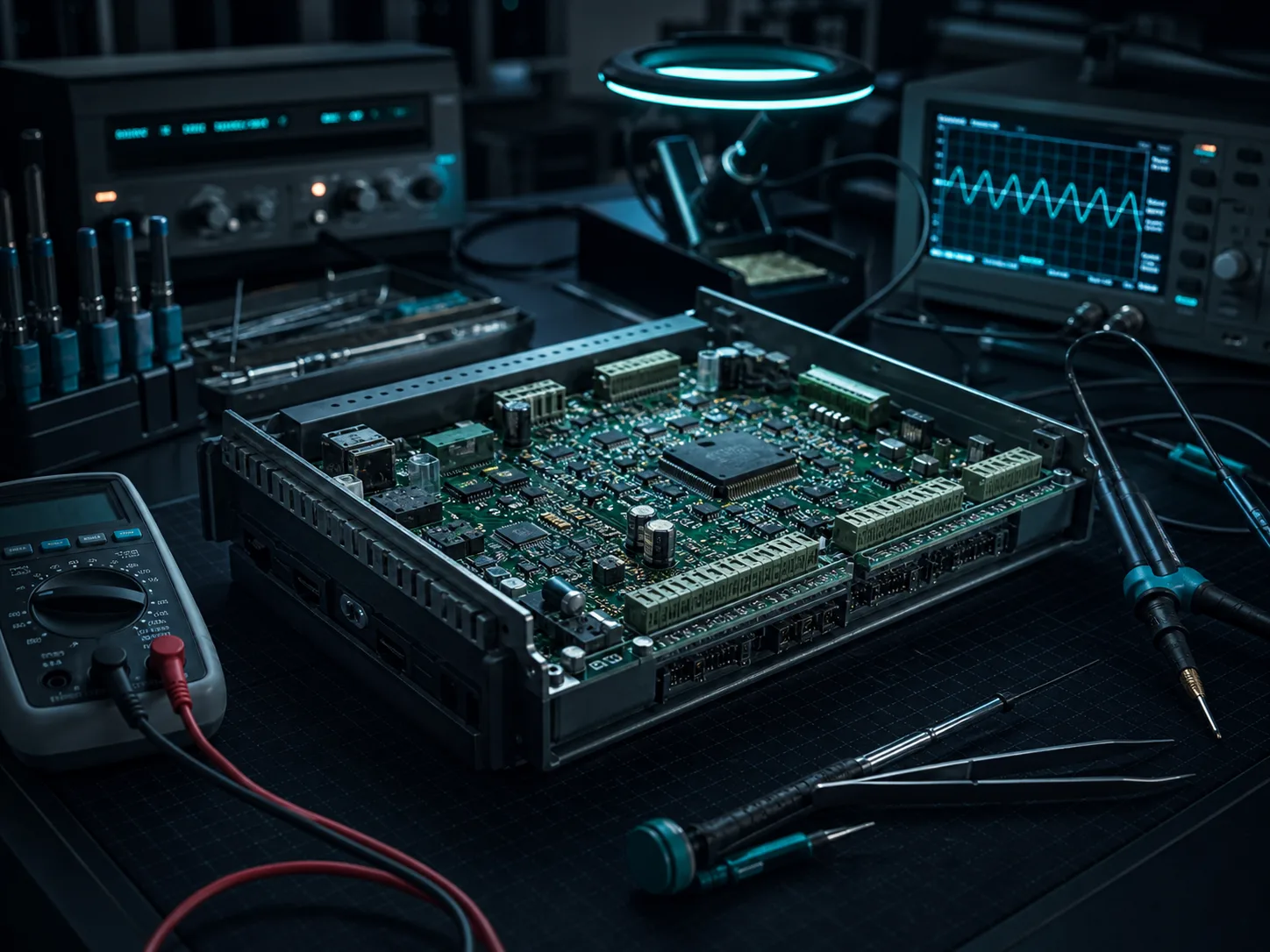 Reparatur und Prüfung industrieller Elektronik
